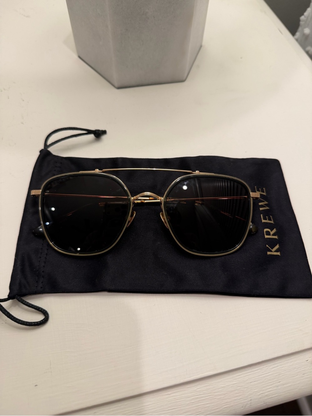 Krewes Austin Sunglasses Bottle Green